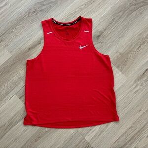 Nike Dri-FIT Red Running Tank